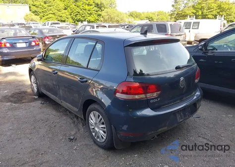 2012 Volkswagen Golf 2.5L 4-Door from USA, damaged, VIN WVWDB7AJ4CW198112